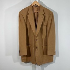100% Camel Hair Hammer Reed Ltd. Sport CoatSize 46L Made in USA Denver Clothier
