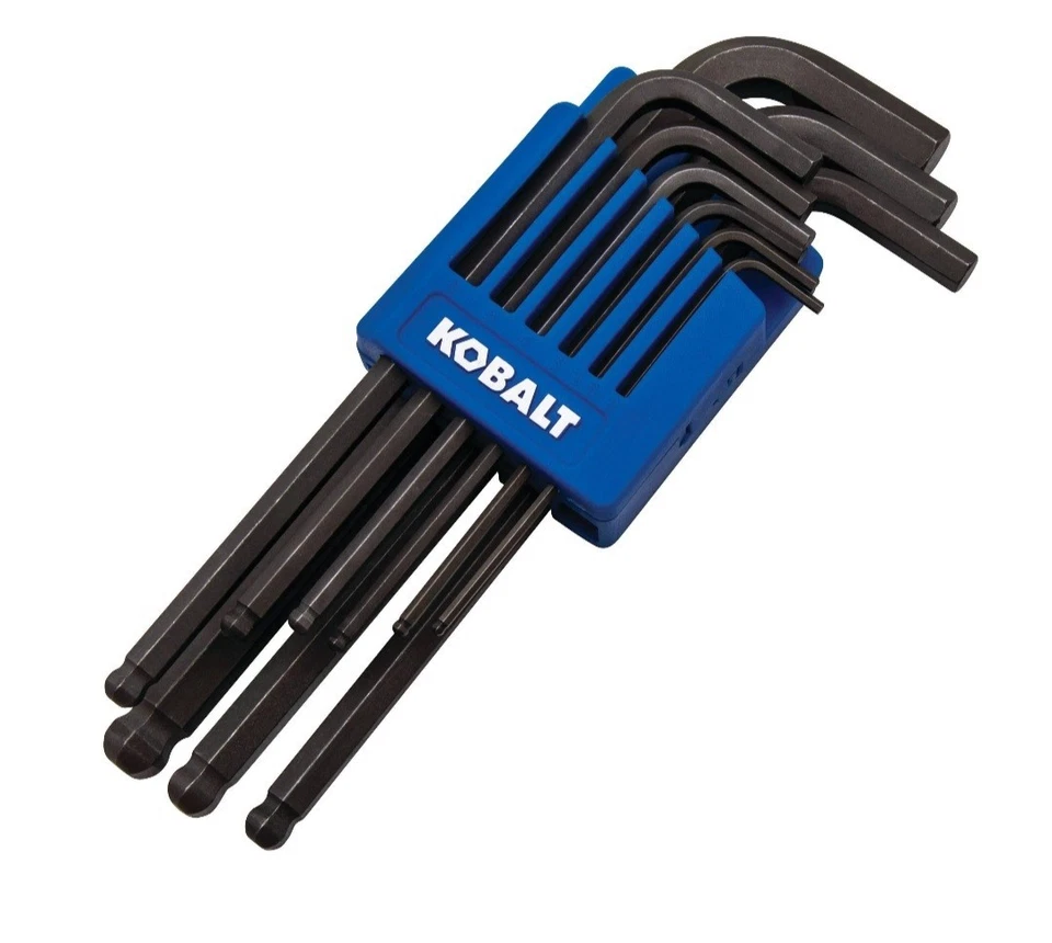 NEW Kobalt 23-Piece Ball-End Hex Key Set Allen Wrenches SAE Metric Lifetime Guar - Image 3 of 4