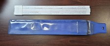Vintage Precision Sterling Slide Rule - Made In USA Drafting / Engineering Ruler