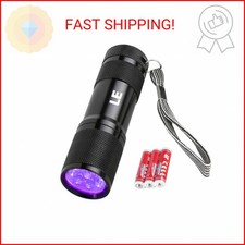 Lighting EVER Black Light Flashlight, Small UV Lights 395nm, Portable Ultraviole