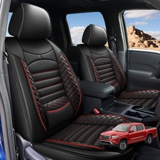 AOMSAZTO Front Seat Covers Fit for Nissan Frontier 2009-2025 2026: Custom Fit...