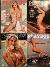 Playboy (D)  2025. Ausgabe 03 -06- 08 Und 11/2025 —. 4 Hefte. Neu !!
