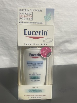 Eucerin Redness Relief Broad Spectrum SPF 15 Daily Perfecting Lotion 1.7 oz 2013