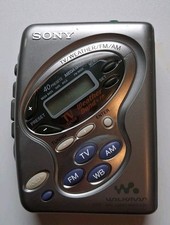 Sony Walkman WM-FX281 Cassette Player TV/Weather/FM/AM Radio TESTED