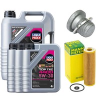 MotoröL Filter Set 5W-30 Liqui Moly 8 Liter + Schraube FüR Mercedes Sprinter