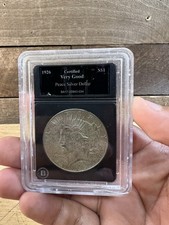 1926 Peace Silver Dollar Very Good Bradford Exchange