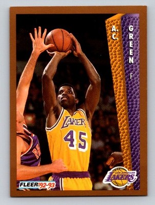 1992-93 Fleer #108 A.C. Green