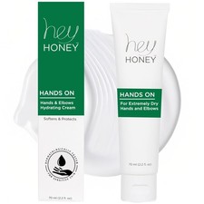 Hey Honey Hand Cream for Extremely Dry Cracked Hands  2.2 Fl Oz Pack of 1 