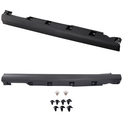 Pair Set of 2 Rocker Panel Trims  Driver & Passenger Side Left Right for Focus