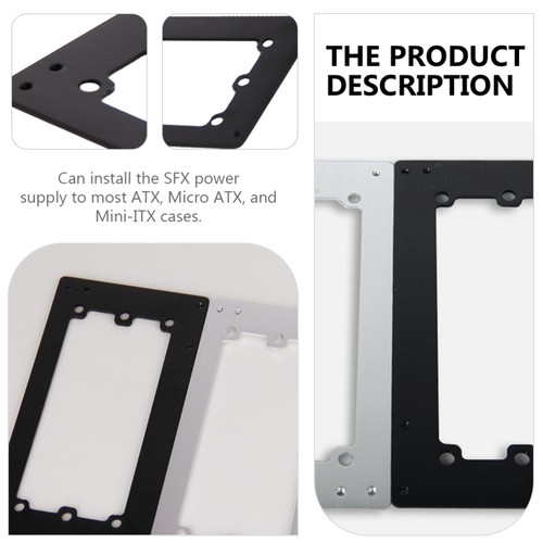 Power Converter Rack Computer Case Converting Bracket Supply Baffle - 第 7/12 張圖片