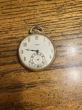 Antique Elgin Keystone Victory 10K Rolled Gold Plate 17J Pocket Watch