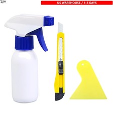 Professional Window Film Installation Kit 3 Pcs Squeegee Knife Spray Bottle Professional Window Film Installation Kit 3 Pcs Squeegee Knife Spray Bottle