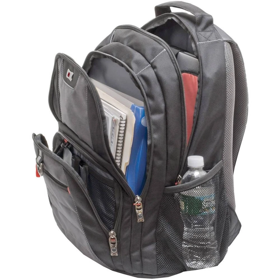 Wenger Sac à dos Pillar Dimension maximale: 39,6 cm (15,6) noir, gris - Photo 2/2