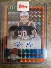 2025 Topps Chrome - 1990 Drake Maye Auto /25 Sealed