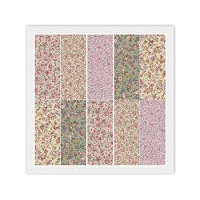 Country Floral LAYER CAKE: 20 10" x 10" Squares 100 Cotton Fabric, Dups