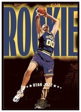 1995-96 SkyBox Premium #245 Greg Ostertag RC!!! ~ Utah Jazz ROOKIE !!!