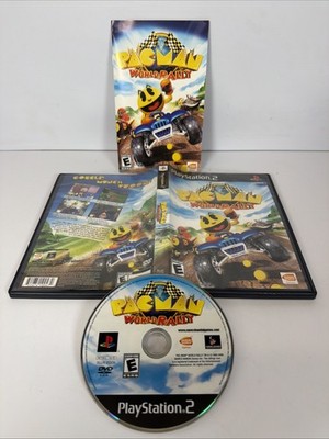 Pac-Man World Rally PS2 Complete CIB Tested Sony PlayStation 2 Namco Racing