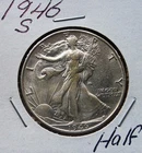 1946-S Walking Liberty Silver Half Dollar Choice AU