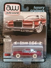 AUTO WORLD: "1979 Lincoln Continental Mark V Luxury Cruisers "Ultra Red"