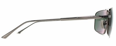 Chopard SCHF21M-568P Titanium Men Polarized Sunglasses Black Gunmetal 60mm 4 Opt