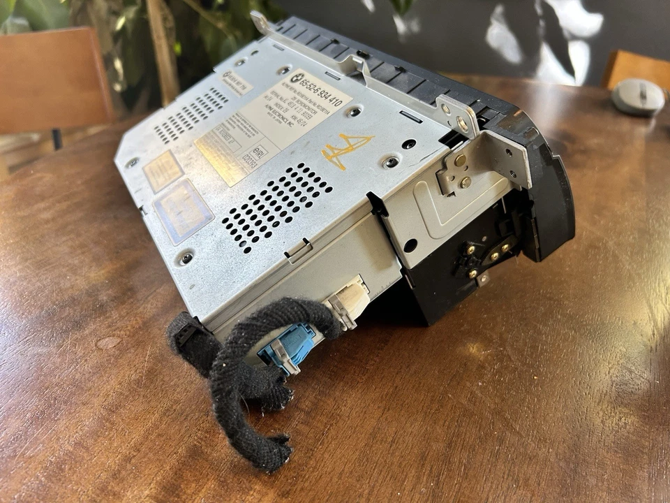 2004-2006 BMW 325i 330i M3 AM FM rádio display monitor de bordo tela larga fabricante de equipamento original - Imagem 4 de 4