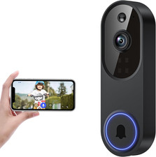 1080P Wireless Wi-Fi Video Doorbell Camera with Two Way Audio, Night Vision, Clo