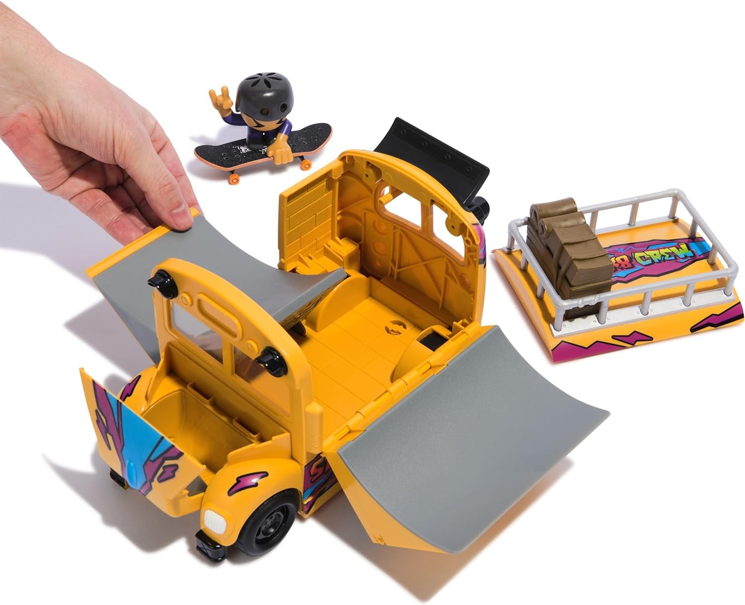 Playset Camion SK8 Crew Tech Deck avec mini rampe et skateboards Tech Deck - 2