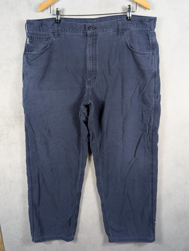 Carhartt FR Arbeitshose Blau Denim Utility Herren Größe 42x30 Flame Resistant