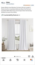 Blackout Curtains 4 Pannels