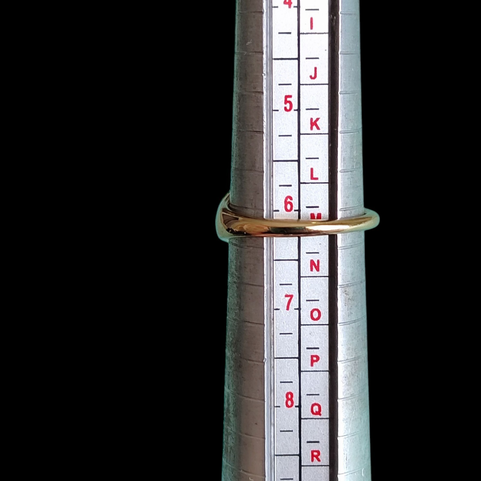 Solid & Adjustable Ring Lot Gold Tone White Ename… - image 5