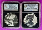 2013 W $1  West point American Silver Eagle Set ASE NGC PF70/SP 70 Ehn (25/93)