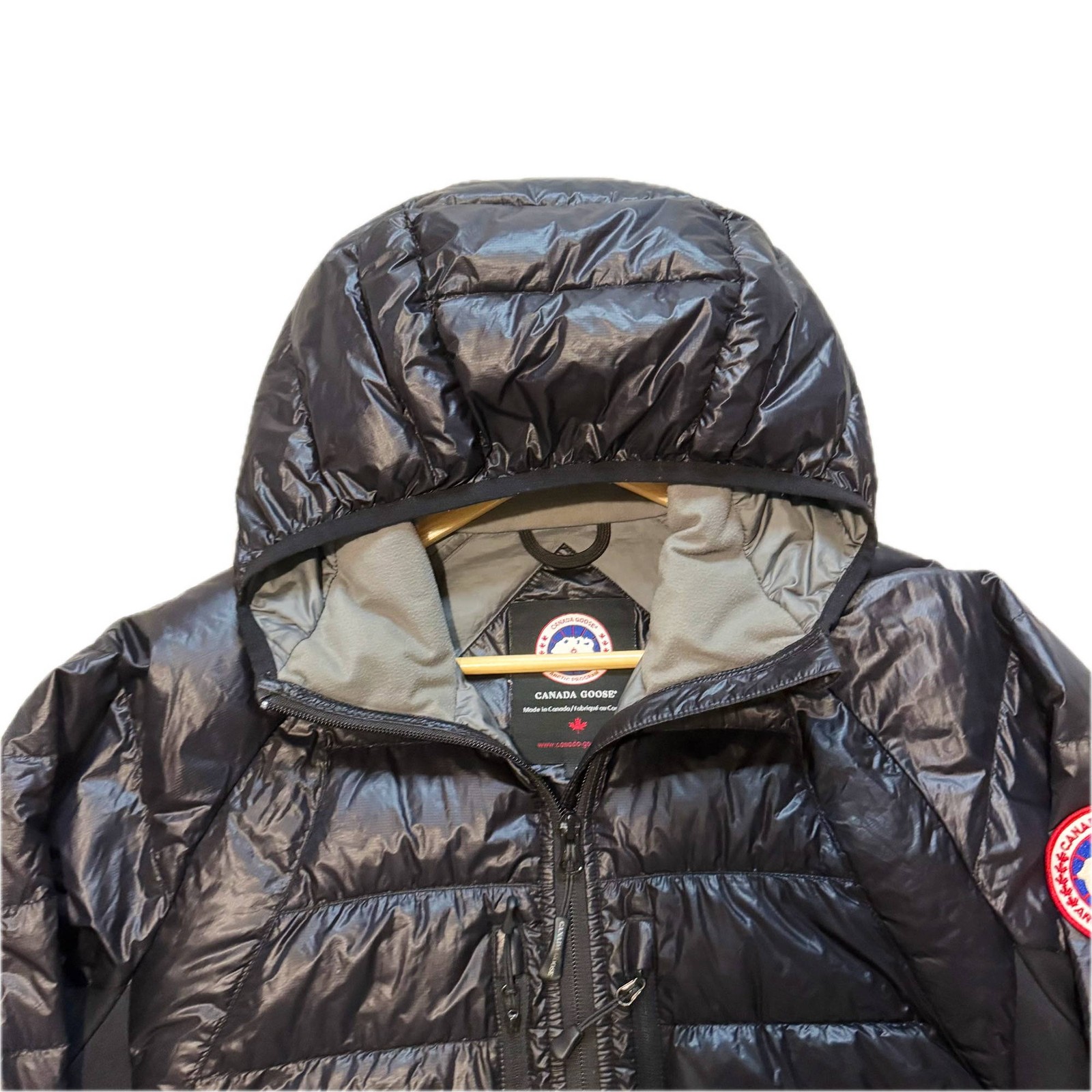 IMMACULATE Canada Goose HyBridge Lite Jacket - Black - Mens Large (Fits Medium) image 2