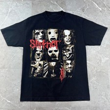 Slipknot Bravado Graphic Tee Mens Large Pentagram Double Sided Metal Band Shirt