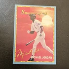 Michael Jordan Summer of '94 Promo Baseball Sports Trading Card English