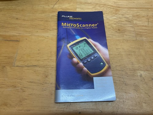 Fluke Networks Microscanner2 MS2-100 Cable Verifier - Cat5/Cat6/Coax - Picture 4 of 12