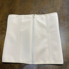 Beige Shapewear Corset Large waist 26in length 12 in