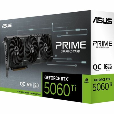 ASUS PRIME GeForce RTX 5060 Ti 16GB GDDR7 OC PRIME-RTX5060TI-O16G