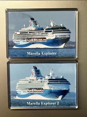 Marella Explorer/Explorer 2 Marella Kreuzfahrten Foto Kühlschrank Magnet Kreuzfahrtschiff TUI