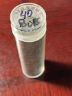 Roll of 40 coins  Buffalo Nickel, Full & Partial Date, Average Circulated