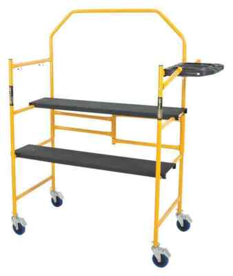 NEW! Metaltech Scaffold Tower, Steel, 500 lb Load Cap, 4 ft Platform Height!!