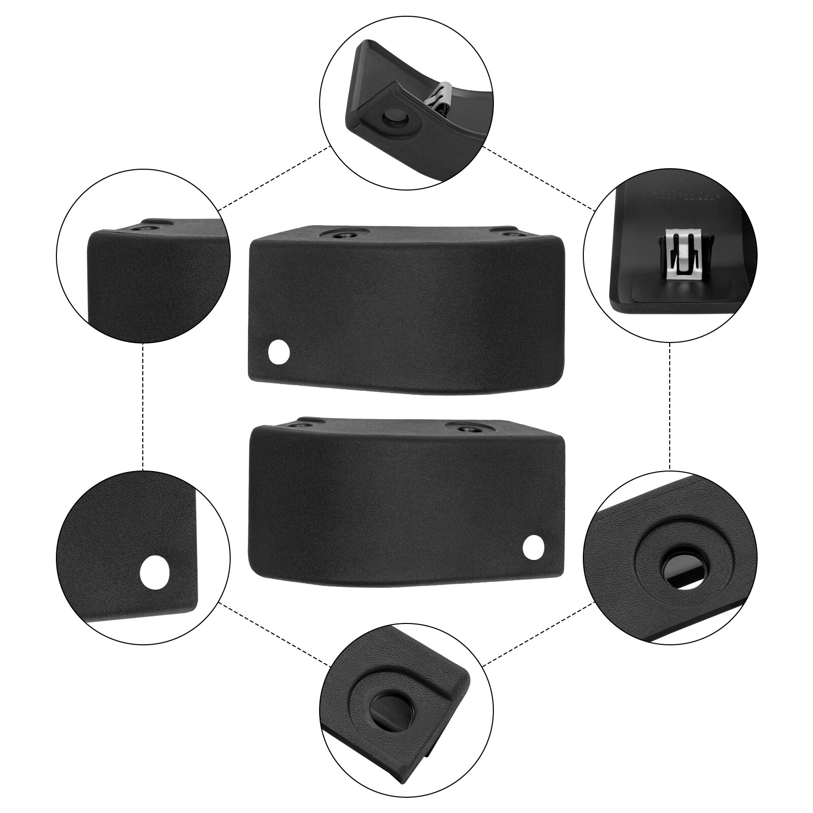 2021-2023 Ford F-150 Right & Left Lower Body Trim Molding OEM Replacement