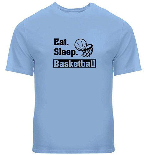 Basketball Sports Tee Graphic gift Outdoor Gaming T Shirt Motivational Eat Sleep - Bild 9 von 34