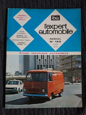 (321A) L' expert automobile N°155, Juin 1979, Revue technique - PEUGEOT J 7. - Photo 1/3