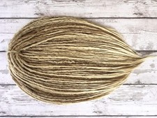 Blonde Crochet Dread Extensions, Single Double Ended Dreadlocks, Boho Dread Locs