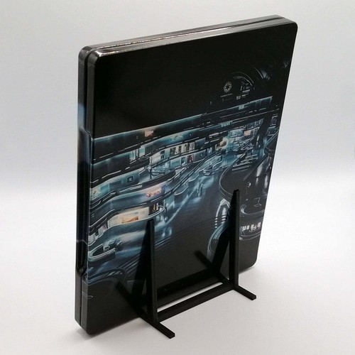 DVD Blu-Ray Mediabook Steelbook Aufsteller Ständer Stand Halter Display Schwarz - Photo 4/10