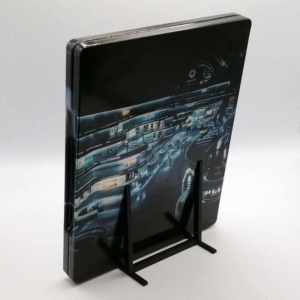 DVD Blu-Ray Mediabook Steelbook Aufsteller Ständer Stand Halter Display Schwarz - Bild 4 von 4