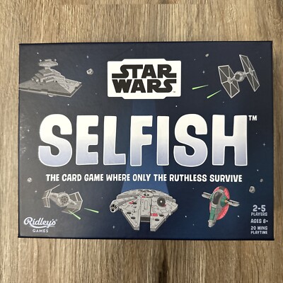 Ridley's Selfish Star Wars Strategy Card Game