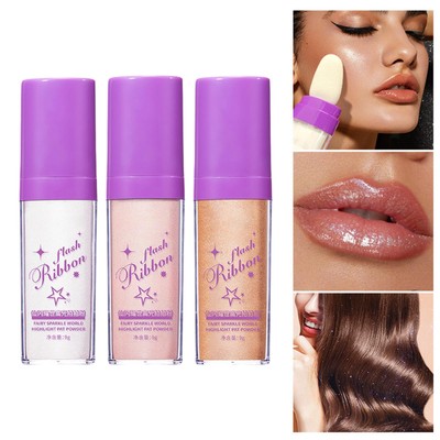Highlighter-Puder, Patting-Puder, Make-up-Zubehör, glatter Rouge-Puder,