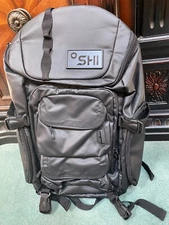 ORIGAUDIO  Backpack Black 14" x 20"  Company Logo - NWT