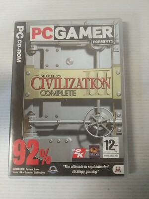 Sid Meier's Civilization 3 Complete (2005) PC CD ROM DISC 3 ONLY NO MANUAL #140